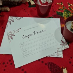 Cheque Prenda com envelope