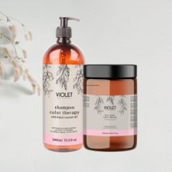 COLOR THERAPY Cabelos com Coloração (Cruelty Free & Vegan) Violet Hair Cosmetics