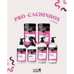 Pro-Cachinhos Infantil Cachos Soltos e Leves Real Natura