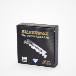 Lâminas de Navalha Individuais SILVERMAX 100unidades