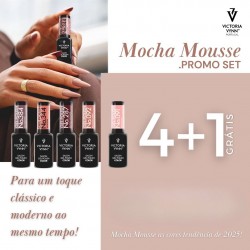 MOCHA MOUSSE - PROMO SET - Gel Polish 4+1 OFERTA - Victoria Vynn