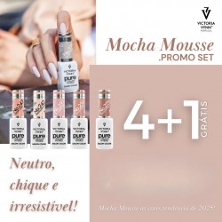 MOCHA MOUSSE - PROMO SET - Pure Creamy Hybrid 4+1 OFERTA - Victoria Vynn