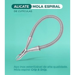 Alicate de Cutícula com cabo em Espiral GL