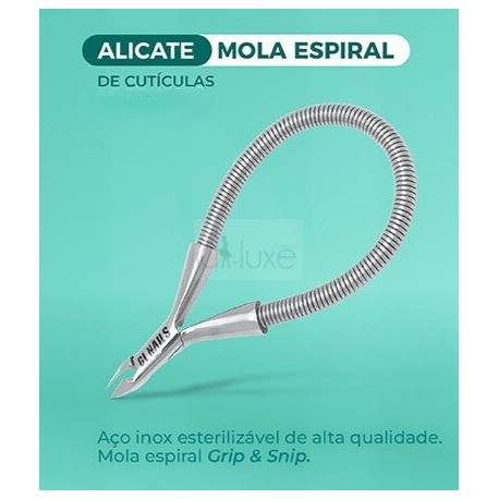 Alicate de Cutícula com cabo em Espiral GL