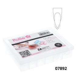 Moldes F1 Dual Forms System Clear Tips 120 unid. Pollié