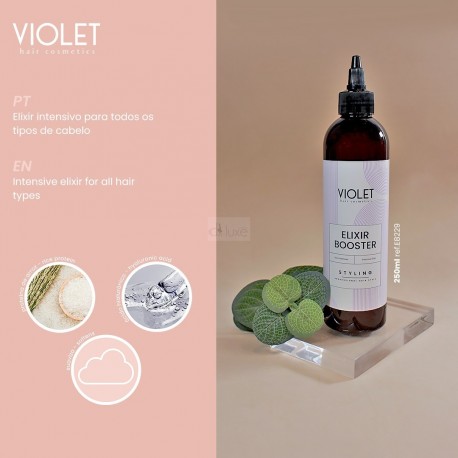 Elixir Booster - Elixir Condicionador para todo o tipo de cabelo 250ml - Violet Hair Cosmetics