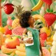 Creme de Pentear Cachinho Feliz Salada de Fruta 450gr Lola
