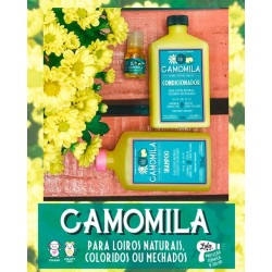 Camomila Indicada para cabelos loiros, pintados e com madeixas - LOLA