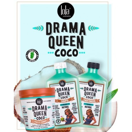 DRAMA QUEEN COCO - cabelos secos, descoloridos, coloridos, com mechas ou relaxamento - LOLA