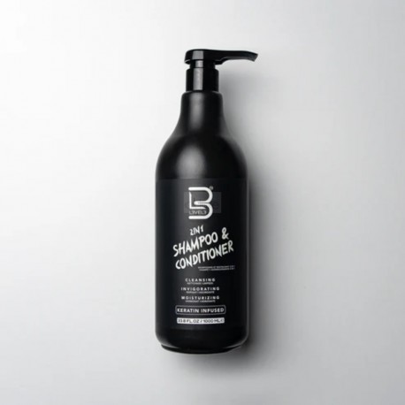 Champô e Condicionador 2 em 1 com Queratina 1000ml L3VEL3