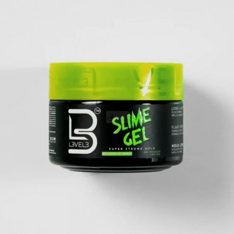 Gel de Cabelo com Óleo de Rícino Fixação Forte L3VEL3