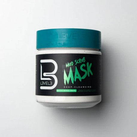 Máscara Facial Esfoliante de Argila 500ml L3VEL3