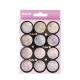 Glitter Brilho para nail art sortidos 1,5gx12 cores Pollié