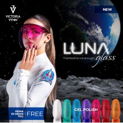 Mai'25 - Coleção Verniz Gel Frasco Preto LUNA GLASS - Victoria Vynn