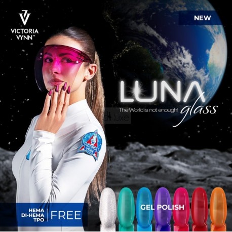 Mai'25 - Coleção Verniz Gel Frasco Preto LUNA GLASS - Victoria Vynn