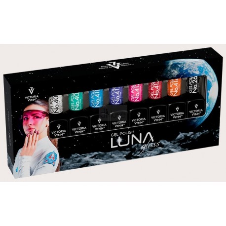 Mai'25 - Coleção Verniz Gel Frasco Preto LUNA GLASS - Victoria Vynn