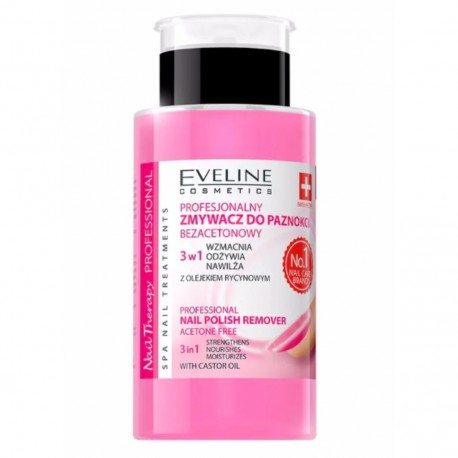 Removedor de Verniz Normal 3em1 com Doseador 190ml Eveline