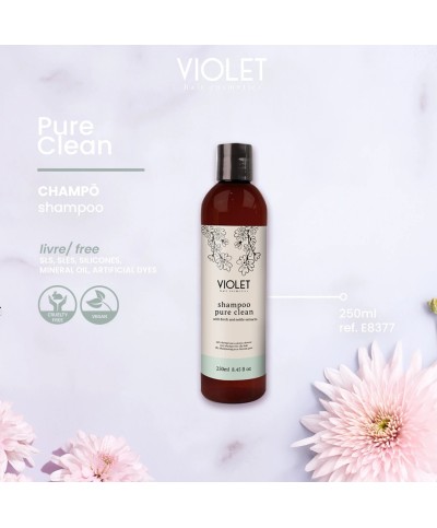 PURE CLEAN Tratamento antioleoso que regula o excesso de produção de sebo (Cruelty Free & Vegan) Violet Hair Cosmetics