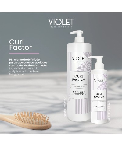 Curl Factor (Caracóis) 500ml Violet Hair Cosmetics