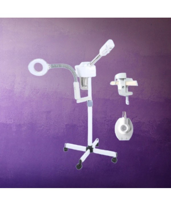 Vaporizador Facial Ozono 750wtts com Lupa GL