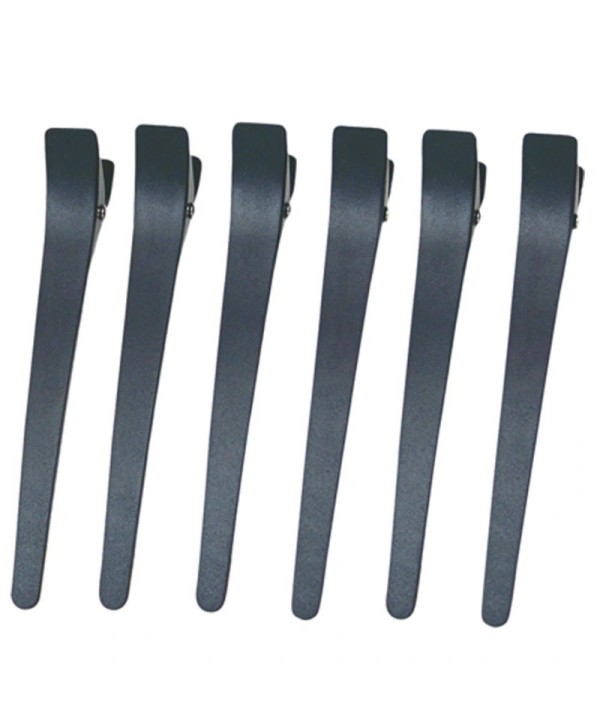 Pinça Crocodilo Preto 6 unidades Eurostil