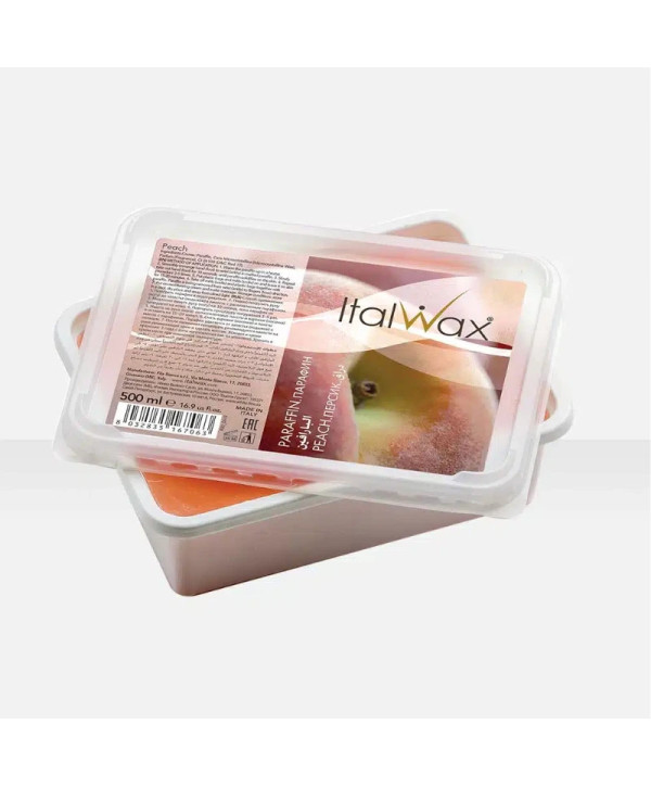 Parafina Tratamento de Mãos e Pés Pêssego 500grs Italwax