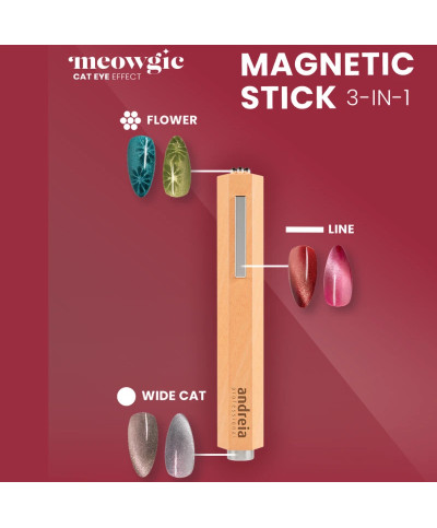 MEOWGIC Magnetic Stick 3 in 1 - Iman Magnético - Andreia Professional