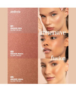 Immersive Fusion - BLUSH, BRONZER E ILUMINADOR EM PÓ COMPACTO - Andreia Professional