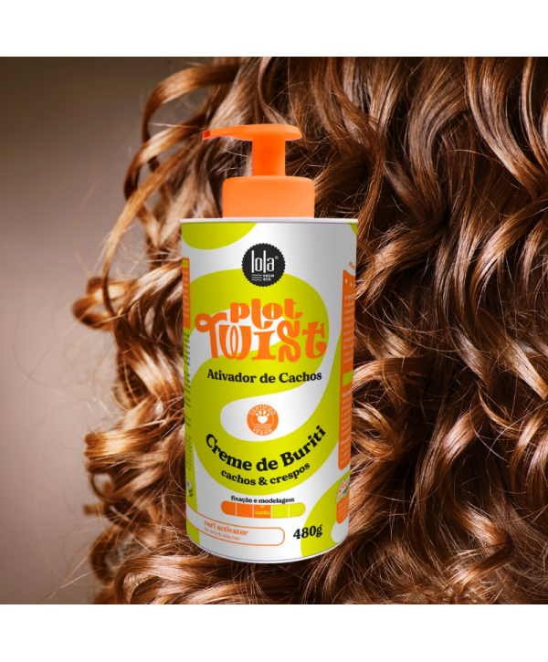 Plot Twist Buriti Creme Ativador Caracóis 480g - Lola Cosmetics