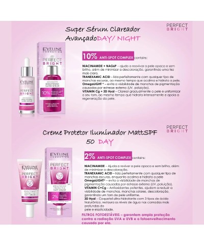 Perfect Bright - Gama de Rosto de Despigmentação - Eveline