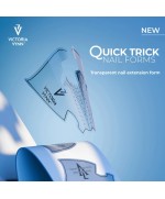 Moldes Transparentes para Unhas QUICK TRICK 100 unidades - Victoria Vynn