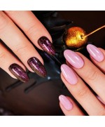 GEL POLISH On Top Coat No Wipe Shimmer Pink 8ml - Victoria Vynn