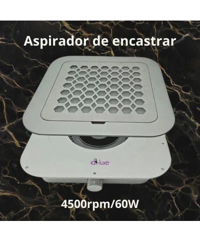 Aspirador De Encastrar Branco 4500rpm/60W - GL Nails