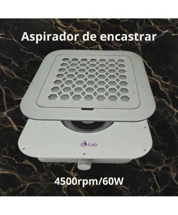 Aspirador De Encastrar Branco 4500rpm/60W - GL Nails