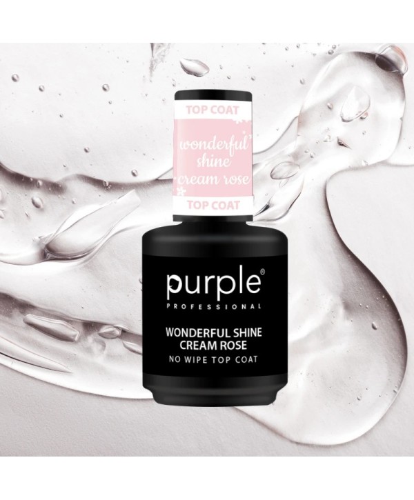 Wonderfull Shine - TOP COAT Extra Brilho Sem Goma - Purple Professional
