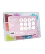 Dual Forms F1 MIX 296 unid. (acrygel e acrílico) - Purple Professional