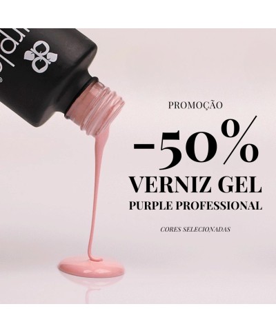 Verniz Gel (Gel Polish) 10ml Purple Professional (descontinuados)