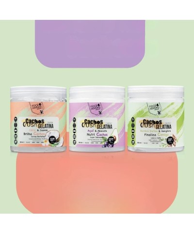 Cachos Crush - Gelatina - Cabelos Cacheados 1000ml - Real Natura