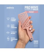 Pro Wave - Detangler Brush Pocket - Escova Mini Desembaraçadora - Andreia Professional