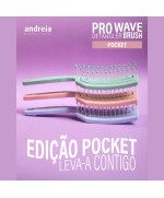Pro Wave - Detangler Brush Pocket - Escova Mini Desembaraçadora - Andreia Professional