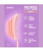 Pro Wave - Detangler Brush Pocket - Escova Mini Desembaraçadora - Andreia Professional
