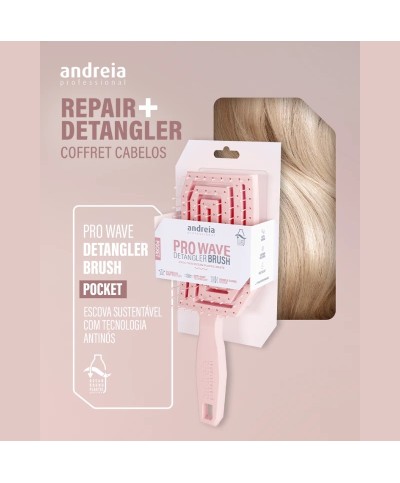 COFFRET BOND R3 Leave-In com OFERTA Escova Detangler Brush Pocket - Andreia Professional