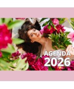 Agenda 2026 A4 com argolas plano semanal