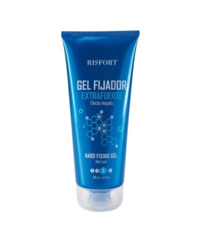Gel Fixador Extra Forte Efeito Molhado 2000ml - Risfort