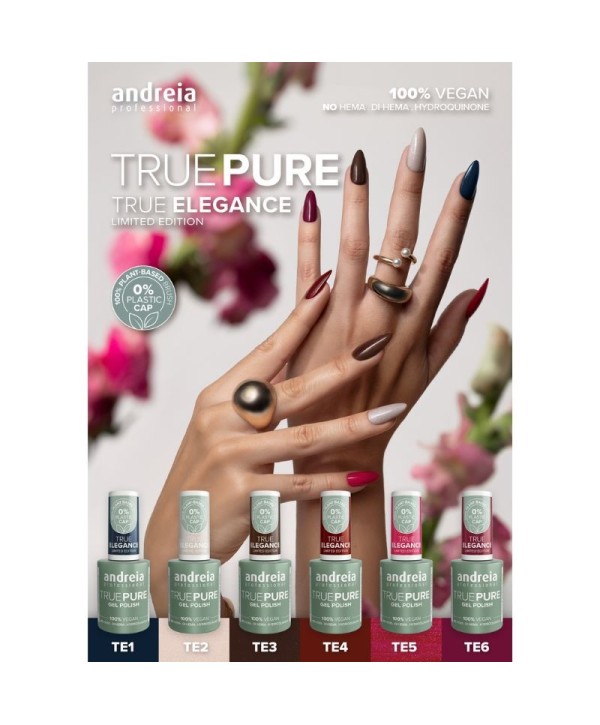 JAN'26 Coleção TRUE ELEGANCE Edição Limitada da gama TRUE PURE Andreia Professional