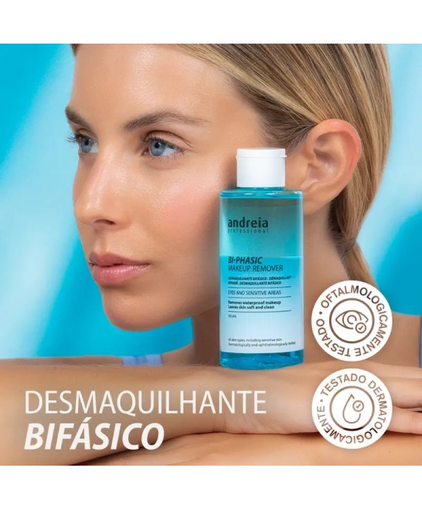 BI-PHASIC Desmaquilhante Bifásico 150ml Andreia Professional