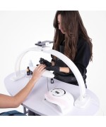 Candeeiro de Mesa Meia Lua 180º com suporte para telemóvel