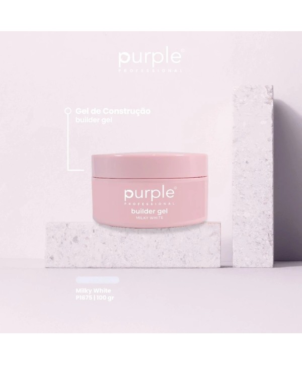 Gel de construção bifásico (base e construção) de média viscosidade - Purple Professional