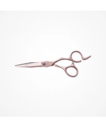 Tesoura de Corte Profissional Rose Gold 5.5" Aço Japonês 440C