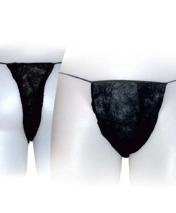 Tanga Descartável Homem TNT Azul 100 unidades